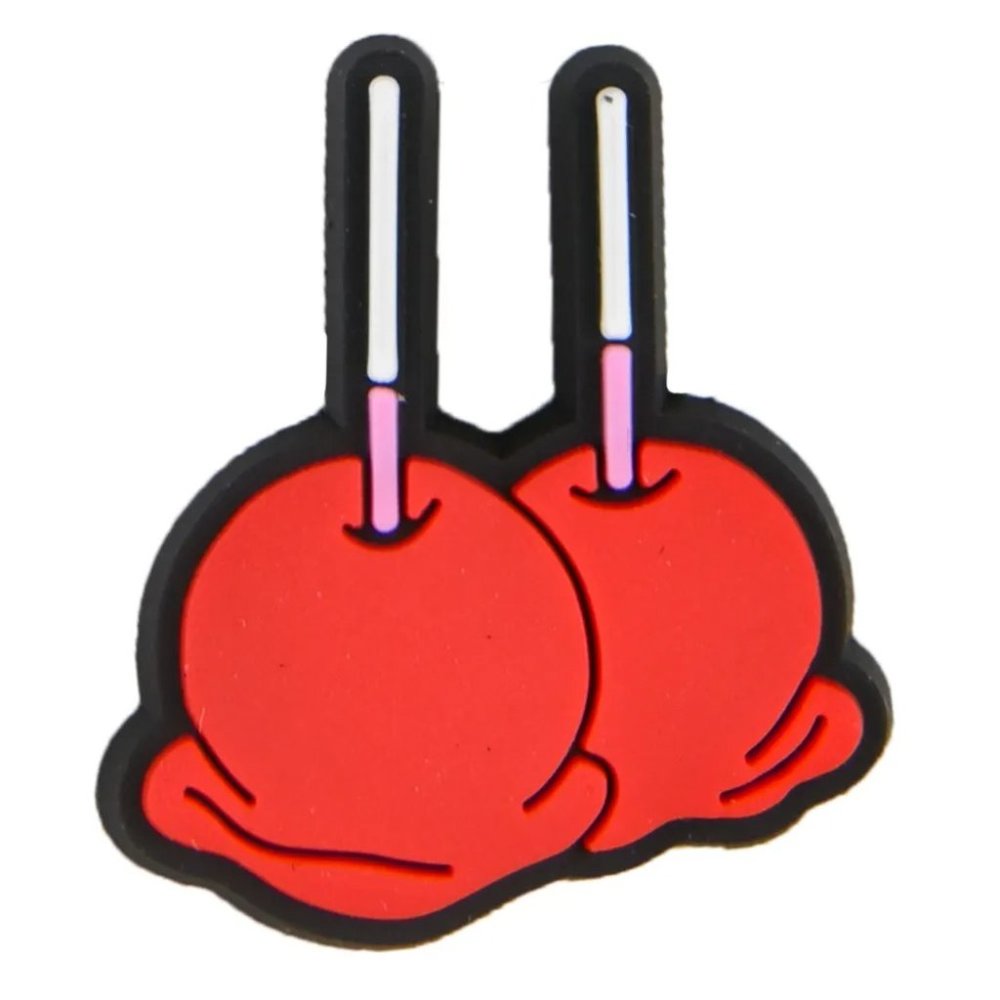Red Candy Apples Croc Charm